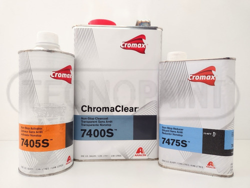 Barniz Chromaclear® 7400s Non-stop Clearcoat Kit Tecnopaint