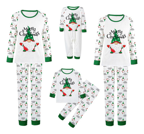 Set Navideño Más Vendido Para Padres E Hijos Con Estampado D
