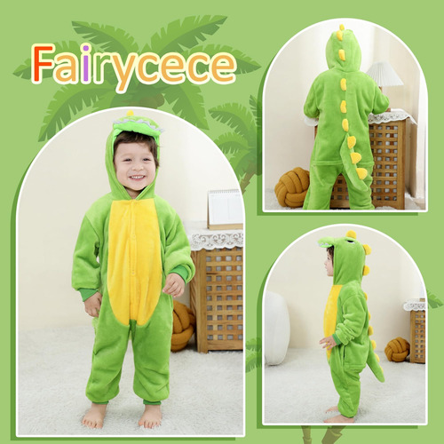 Fairycece Disfraz De Dinosaurio Disfraces De Animales Para N