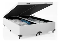 Comprar Cama Box Baú Casal Bipartido Bello Box Tecido Sintético 