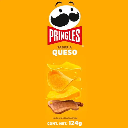 Imagen 3 de 10 de Papas Fritas Pringles Snack Salado Queso - 01mercado