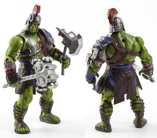 Boneco Hulk Gladiador 20cm Thor Ragnarok + Brinde!!!