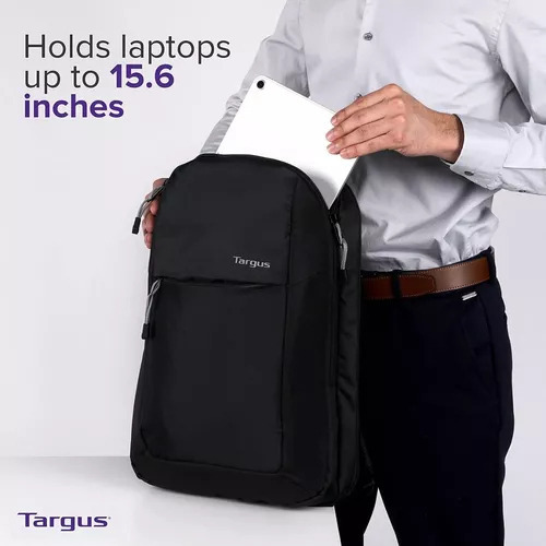 Mochila Targus Preta Executiva 15.6 Resist À Água P Notebook Desenho Do Tecido Liso