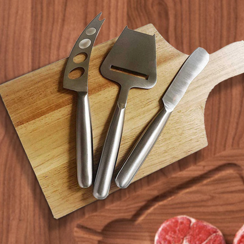 Conjunto De 3 Peças De Facas Para Manteiga E Pão,