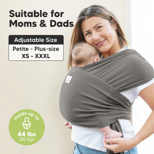 Keababies Portabebés Para Bebé, D-lite Baby Wrap Portabebé