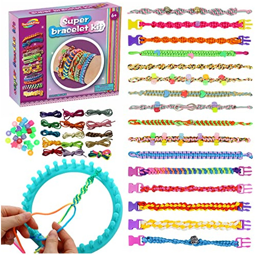 Friendship Bracelet Making Kit For Girls,bracelets Craf...