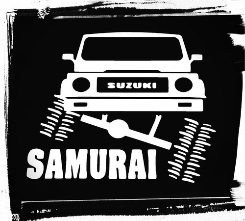 Adesivo Jeep Suzuki Samurai Jimny Vitara Off-road Trilha 