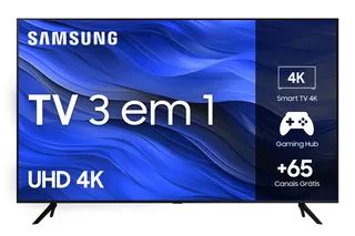 Smart Tv Samsung 65 Uhd 65cu7700 Crystal 4k Alexa Built In