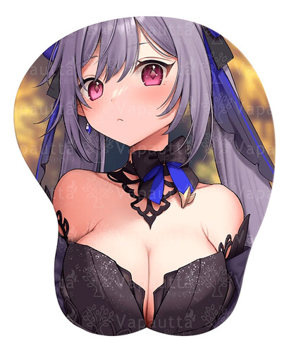 Mouse Pad Anime Girl Antideslizante 3d Ergonomico En Gel