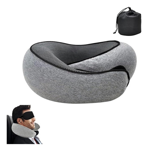 2025 Almohada De Viaje For Avión, Reposacabezas Y Cuello. .