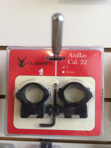 Anillas Guardatti Cal .22 - 1 Pulgada