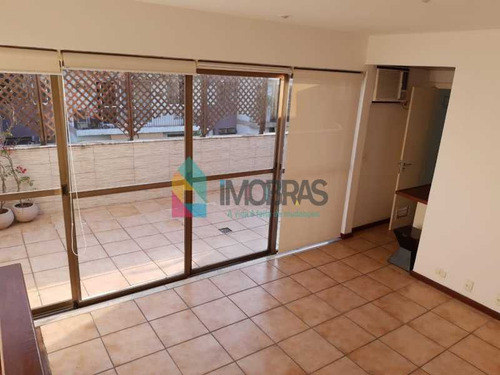 Imagem 3 de 7 de Cobertura Sala-quarto No Bairro Gávea Com Varanda E 2 Vagas. - Boco10013