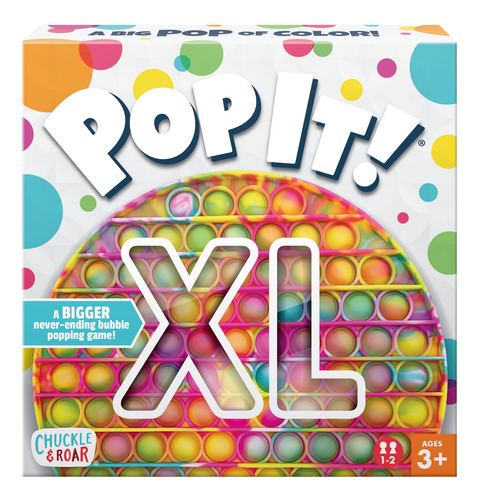 Juguete Compromiso Táctil Chuckle & Roar: Pop It! Xl Rainbow