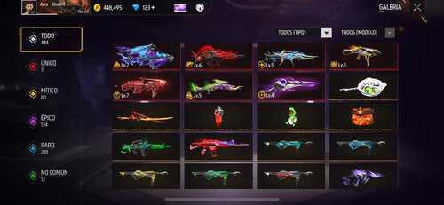 Free Fire Veterana (Usado)