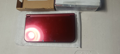 Nintendo New 3ds Xl Con Caja 64 Gb Lleno De Juegos Rojo (Usado)