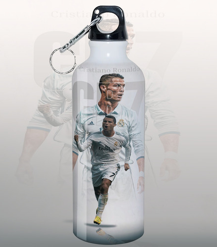 Botella Deportiva Cr7 Cristiano Ronaldo 750 Ml Printconttent Agua