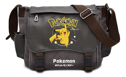 Anime Pokemon Bolso De Un Hombro Pikachu Bolso Crossbody