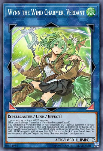 Wynn The Wind Charmer, Verdant - Ultra Rare     Mp20