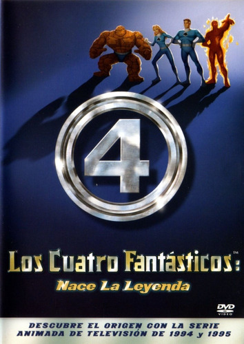 Los Cuatro Fantásticos Nace Una Leyenda Marvel Dvd Original