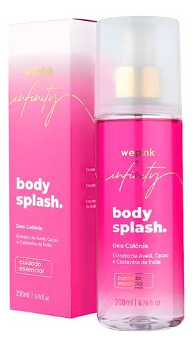 Body Splash Infinity Colônia 200ml - Wepink Virginia Fonseca