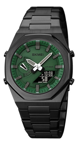 Reloj Hombre - Mujer Skmei 1816 - Analógico Digital - Ø41mm Malla Sk-1816bkg