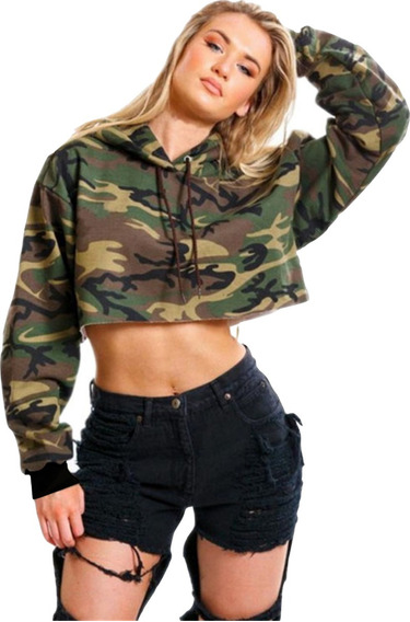 moletom cropped feminino mercado livre