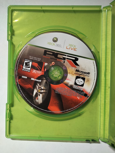 Pgr 3 Project Gotham Racing Para Xbox 360