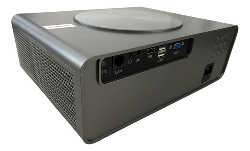 Projetor Touyinger Q10w+ 13000 Lúmens 1080p Android Bt. Wifi Cinza-escuro