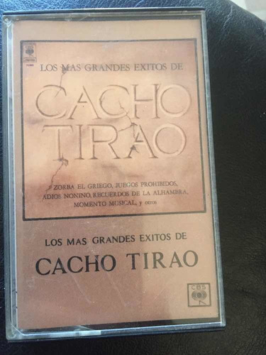 Cassette De Cacho Tirao Los Mas Grandes Éxitos (1208