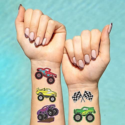 Tatuajes Temporales 42 Pzas Metalicos De Camiones Y Coches | Meses sin  intereses