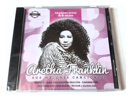 Cd  Aretha Franklin     Sus Mejores Canciones   Sellado