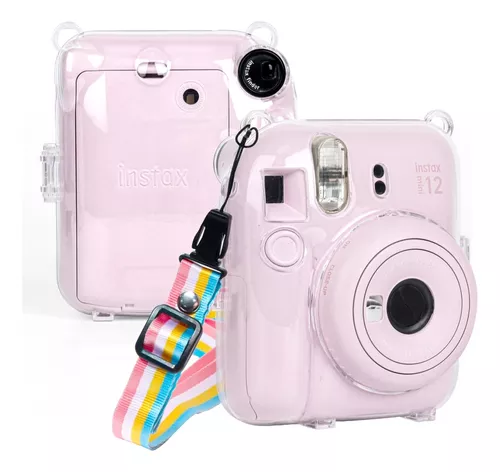 Funda Rígida De Cristal Para Cámara Fujifilm Instax Mini 12