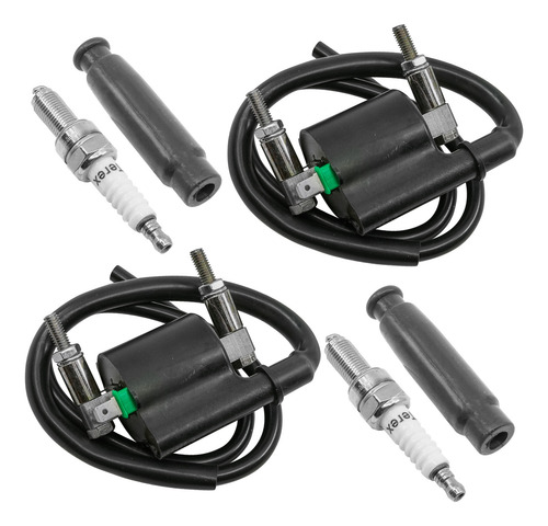 Caltric 21121-0039 92070-0022 Ignition Coil W/spark Plug Cch