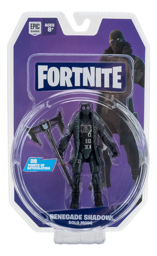 Fonte Fortnite - Boneco Renegade 4 Pu Shadow Core