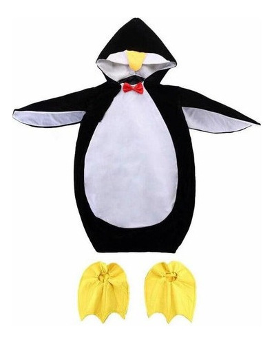 Disfraz De Pingüino De Halloween Para Bebés Y Niñas, Con Est