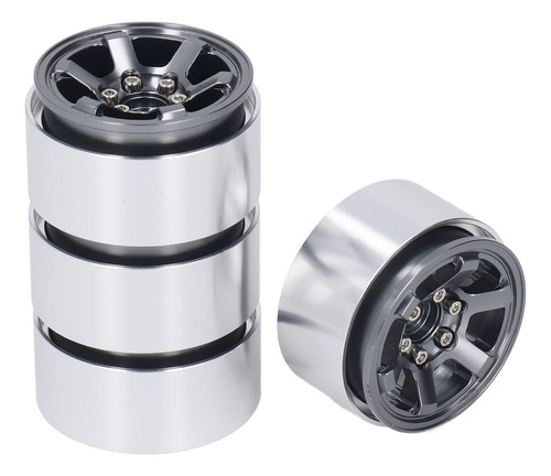 Juego De 4 Cubos De Rueda Rc Beadlock, Llanta Cnc De Aleació