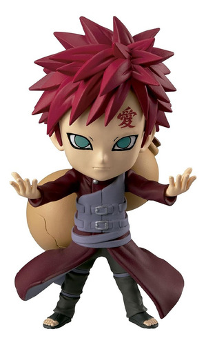 Boneco Bandai Chibi Masters Naruto - Gaara (633914)