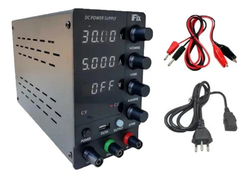 Fuente De Alimentación Regulable 30v 10a  Ifix Sps-c3010