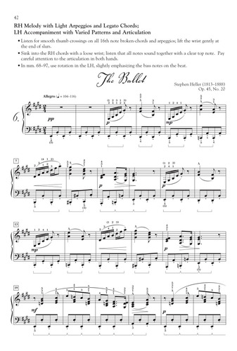 Burgmuller, Czerny & Hanon Book.3: 32 Piano Studies Selected