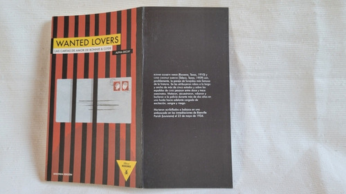 Imagen 4 de 10 de Wanted Lovers Cartas De Bonnie & Clyde Con Fotos Alpha Decay