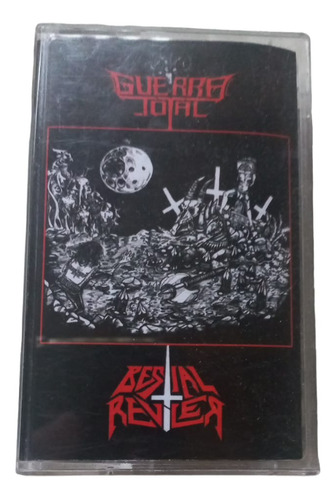 Guerra Total / Bestial Reviler  Split Cassette 2014 Black 