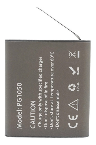 Imagen 2 de 8 de Pila Batería Original Eken H9r Modelo Pg1050 1050 Mah