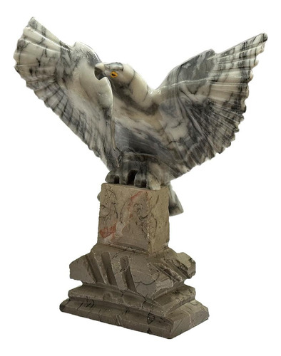 Estatua De Aguila Decorativa De Marmol Para Escritorio /mesa