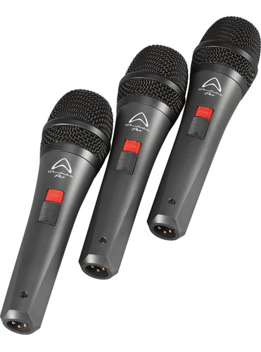 Pack De Micrófonos Wharfedale Dm-5.0s Con Switch
