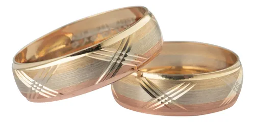 Argollas tres online oros