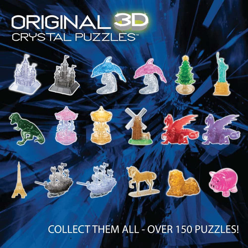 Puzzle De Cristal 3d Bepuzzled Dragon Deluxe Original 12+