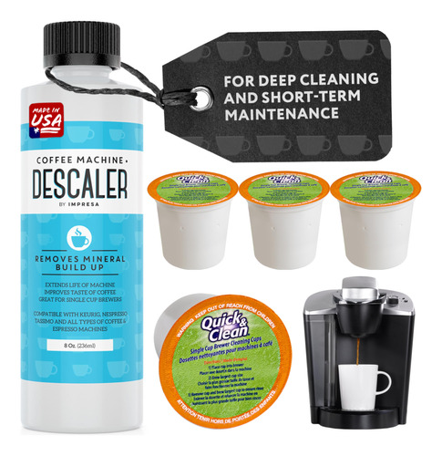 Kit Descalcificador Para Cafeteras Keurig 2.0 Y Classic 