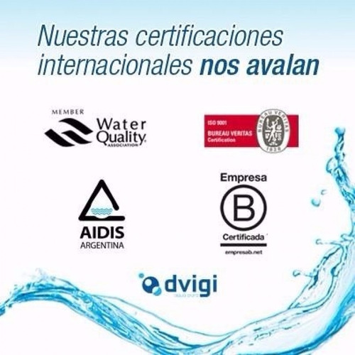 Imagen 3 de 9 de Repuesto Filtro Purificador Sobre Mesada Dvigi -envío Gratis