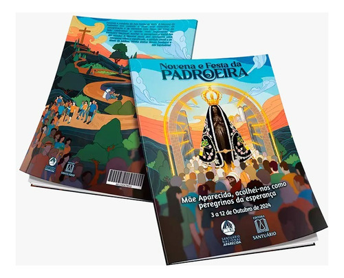 Novena E Festa Da Padroeira Do Brasil 2024 Com Rosário Completo E Folheto Informativo De Como Rezar Ave Maria Cheia De Graça O Senhor É Santa Maria Mãe De Deus Rpgai Por Nós Pecadores Amém!!!!