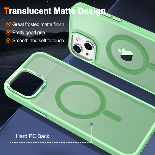 Capa Hython Para iPhone 15 Plus Capa Magnética Fosca